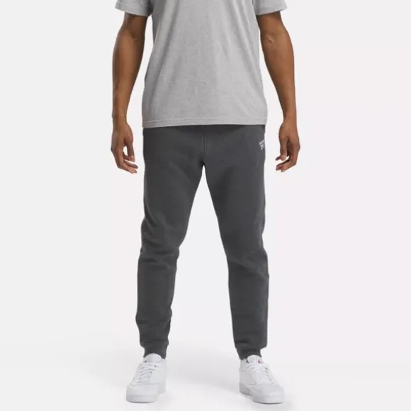 Pants & Sweatpants^Reebok Identity Small Logo Fleece Joggers DarkGreyHeather