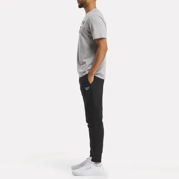Pants & Sweatpants^Reebok Identity Small Logo Fleece Joggers Black