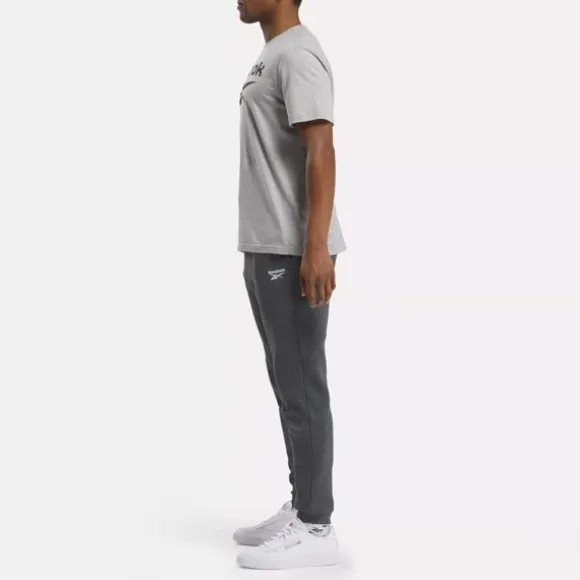 Pants & Sweatpants^Reebok Identity Small Logo Fleece Joggers DarkGreyHeather