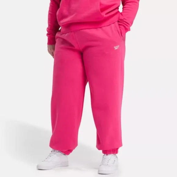 Pants & Sweatpants^Reebok Identity Small Logo Fleece Joggers (Plus Size) BoldPink