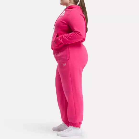 Pants & Sweatpants^Reebok Identity Small Logo Fleece Joggers (Plus Size) BoldPink