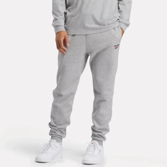 Pants & Sweatpants^Reebok Identity Small Logo Fleece Pants MediumGreyHeather