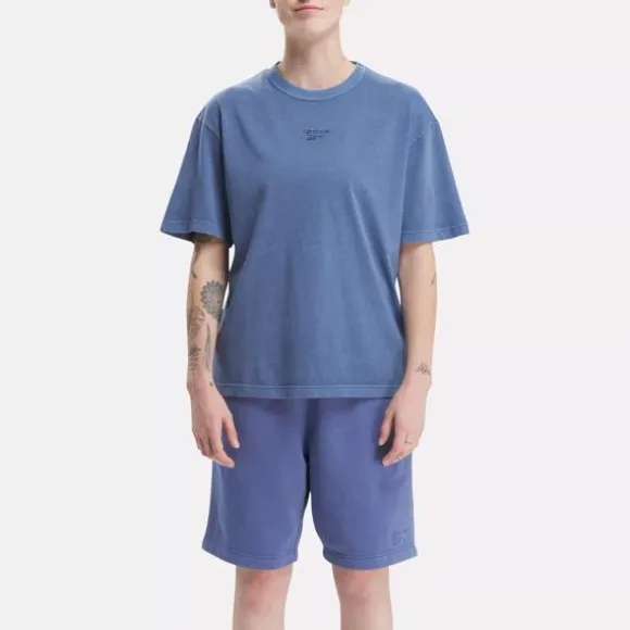 Tops & T-shirts^Reebok Identity Washed T-Shirt UniformBlue