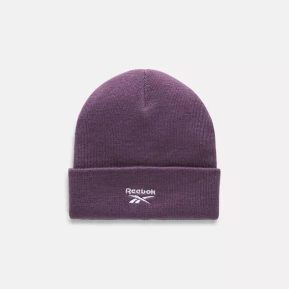 Hats & Gloves | Hats & Gloves^Reebok Logo Cuff Hat MidnightPlum