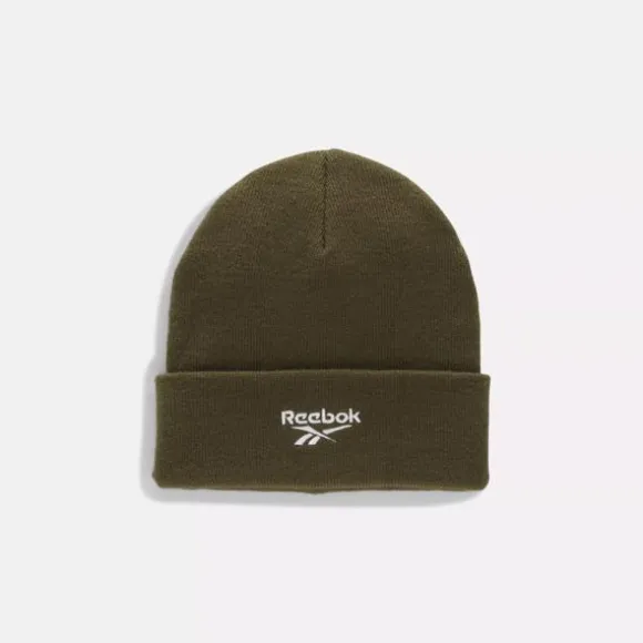 Hats & Gloves | Hats & Gloves^Reebok Logo Cuff Hat ArmyGreen