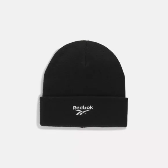 Hats & Gloves | Hats & Gloves^Reebok Logo Cuff Hat Black