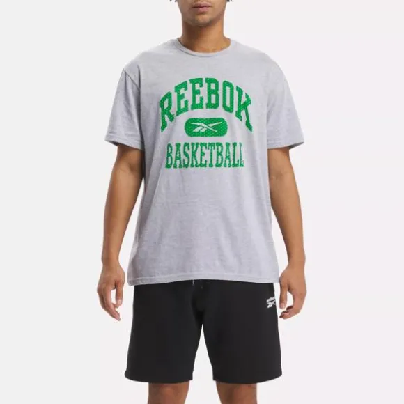 Tops & T-shirts^Reebok Meshy Tee HeatherGrey