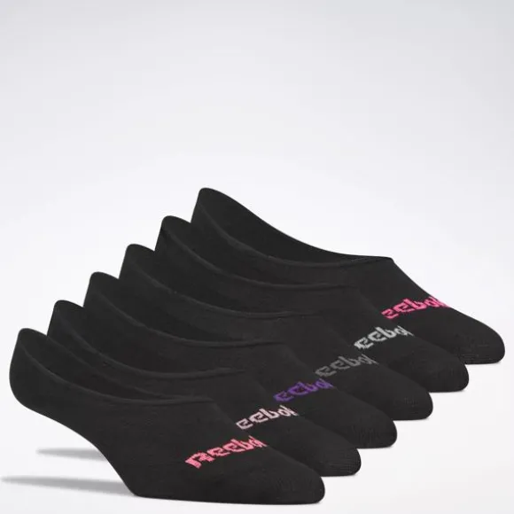 Socks^Reebok Sport Liner Socks 6 Pairs Black