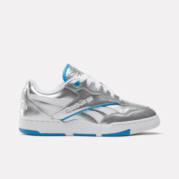 Classics | Trending: 90’s Classics^Reebok x Angel BB 4000 II Basketball Shoes Silver/AlwaysBlue/White