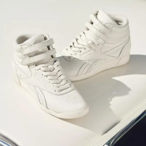 Classics | Shoes Under $100^Reebok x ANINE BING Freestyle Hi Shoes Bone/Chalk