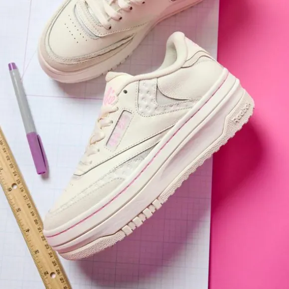 Classics | Trending: 90’s Classics^Reebok x Barbie Club C Extra Shoes Chalk/Chalk/AstroRose