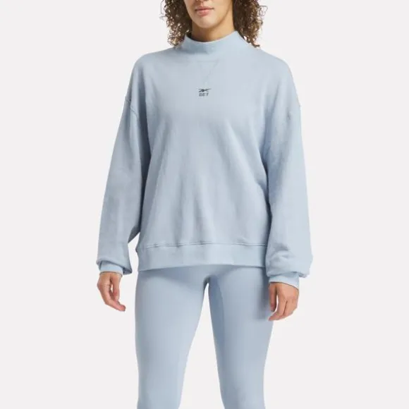 Hoodies & Sweatshirts | Trending: Matching Sets^Reebok x SET Classic Lightweight Crewneck Sweatshirt LightBlue
