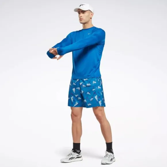 Tops & T-shirts^Reebok Running Long Sleeve T-Shirt VectorBlue