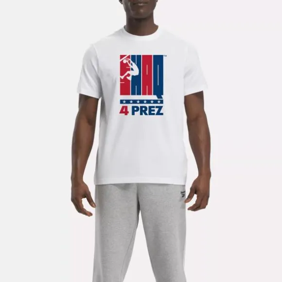 Tops & T-shirts | Tops & T-shirts^Reebok Shaq 4 Prez T-Shirt Red/White/Blue