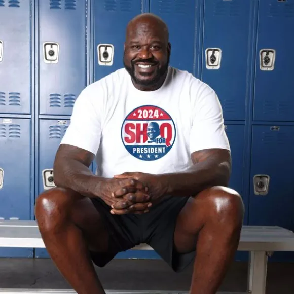 Tops & T-shirts | Tops & T-shirts^Reebok Shaq 2024 T-Shirt Red/White/Blue