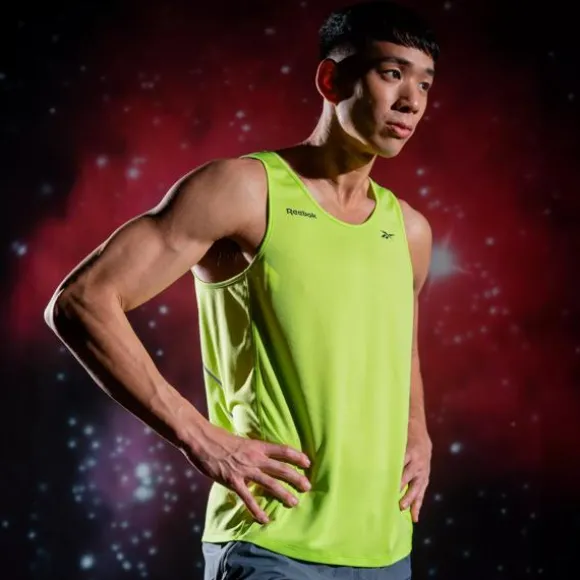 Tops & T-shirts^Reebok Speed Tank Top LaserLime