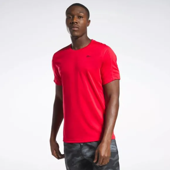 Tops & T-shirts^Reebok Training Tech T-Shirt VectorRed