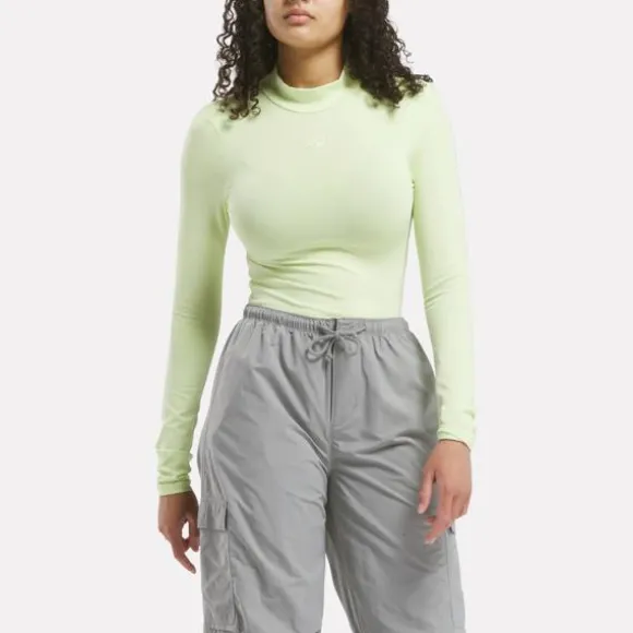 Trending: 90’s Classics^Reebok Wardrobe Essentials Bodysuit AstroLime