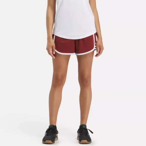 Shorts^Reebok Workout Ready High-Rise Shorts RichMaroon