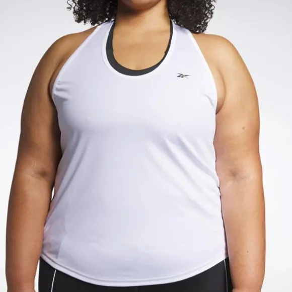 Plus Size (1x-4x) | Tops & T-shirts^Reebok Workout Ready Mesh Back Tank Top (Plus Size) White