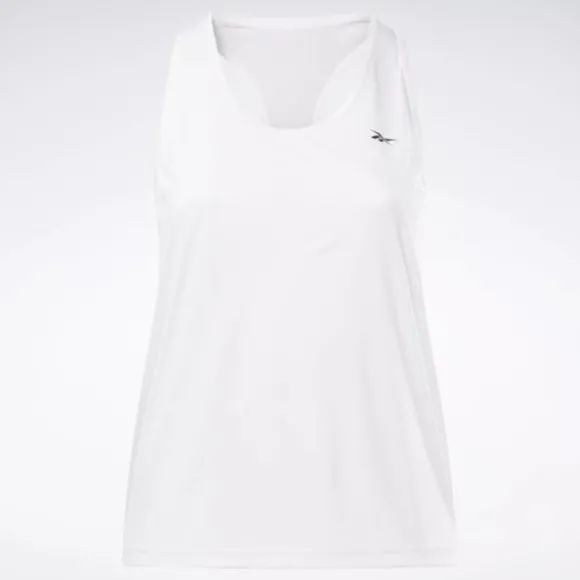 Plus Size (1x-4x) | Tops & T-shirts^Reebok Workout Ready Mesh Back Tank Top (Plus Size) White