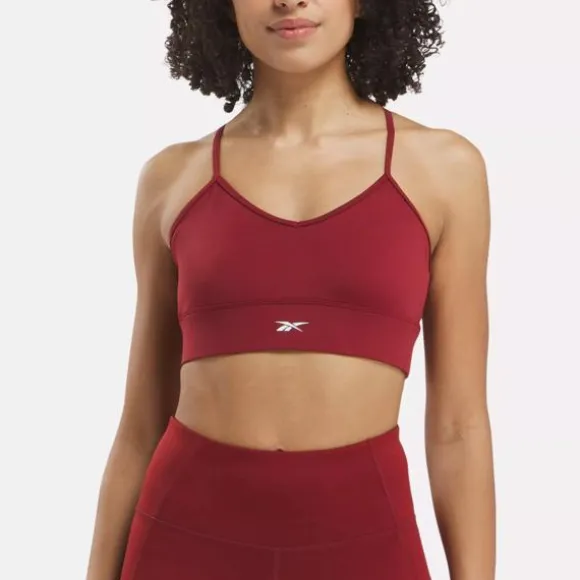 Sports Bras^Reebok Workout Ready Sports Bra RichMaroon