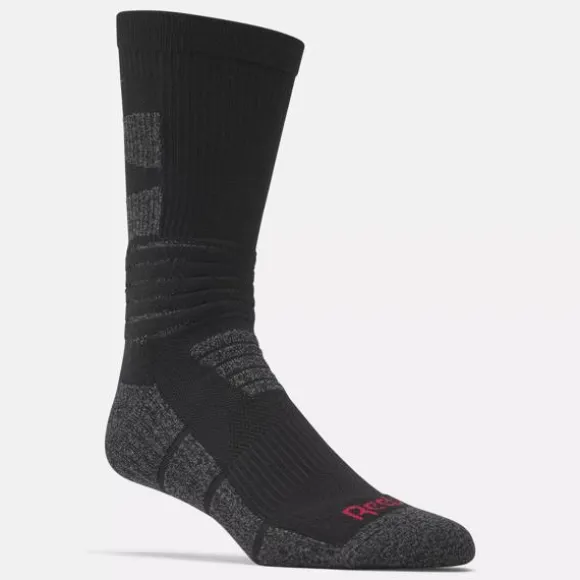 Socks | Trending: 90’s Classics^Reebok Zone Cushion Crew Socks Black
